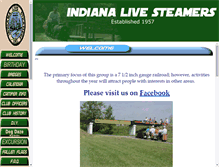 Tablet Screenshot of indianalivesteamers.org